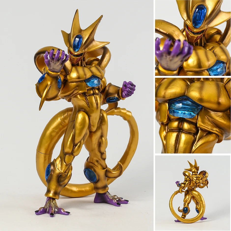 

33cm Dragon Ball Gold Cooler Coora PVC Figure Toy Statue Doll Gift