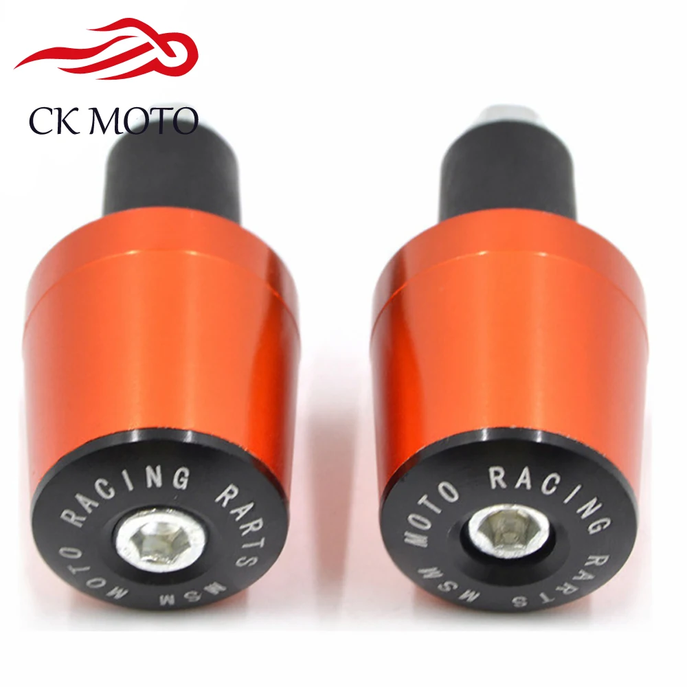 22 мм универсальный руль мотоцикла ручки концы ручек весы заглушки с ЧПУ для Honda
