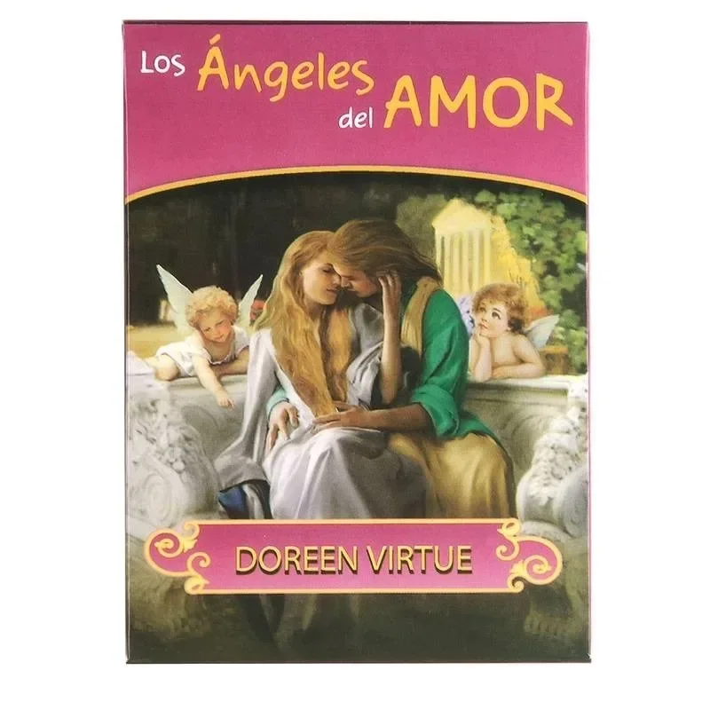 1 коробка Los Angeles Del Amor Español Romance Angels Карты Oracle Испанские карты для гадания Таро