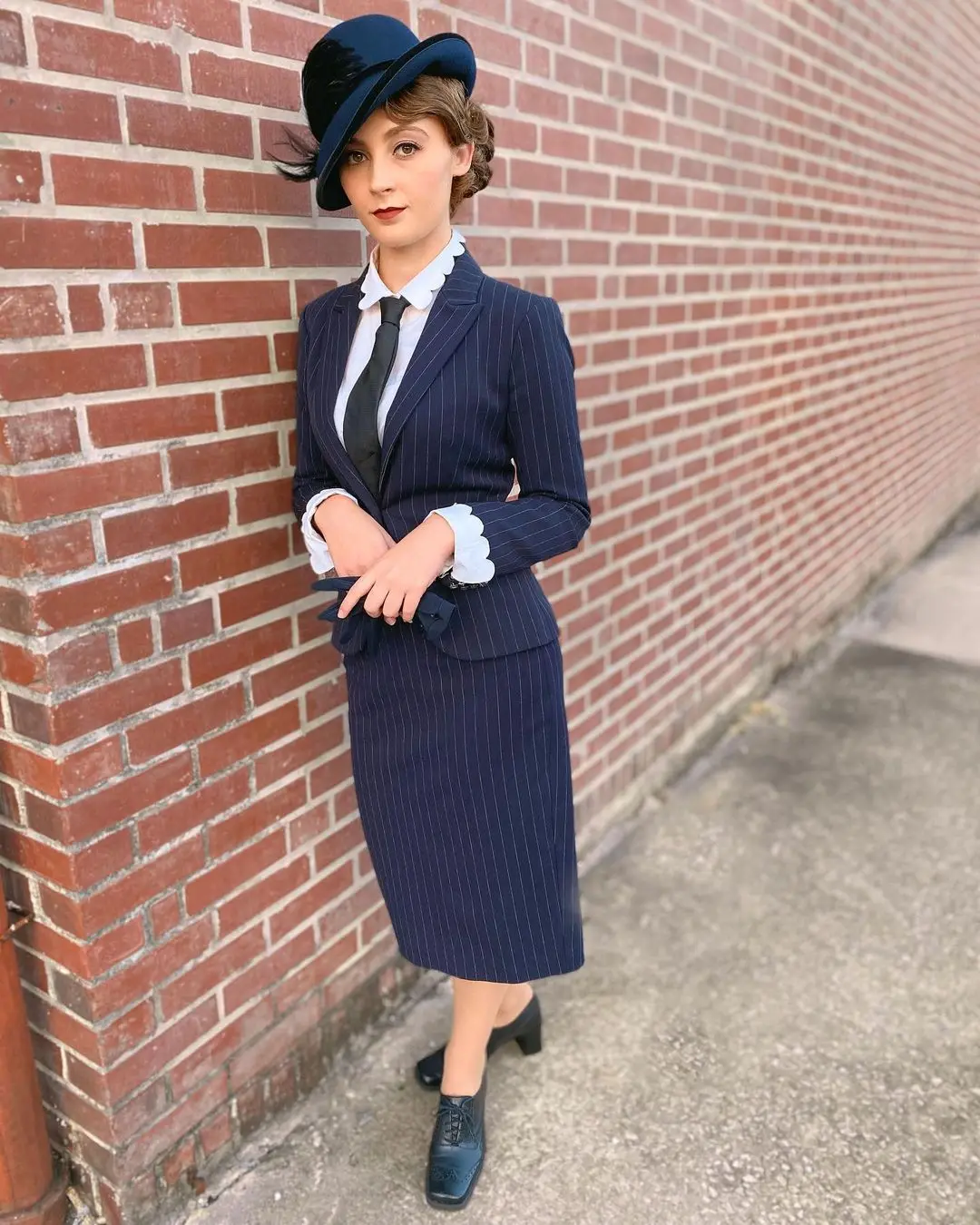 2 Pieces For Woman Suit Tailor-Made Blazer Skirt Pinstripe Business Modern Fashion Causal Daily Prom Party High Quality
