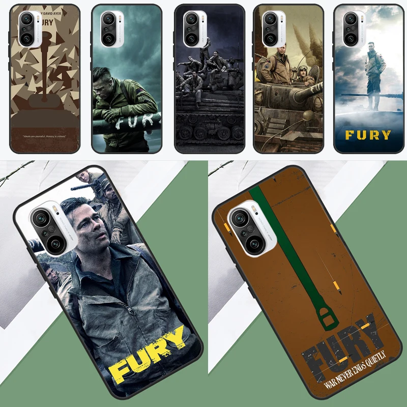 Чехол для телефона с фильмом Fury POCO X5 X3 F5 Pro F4 X4 GT M5s C40 F3 Xiaomi 12T 11T 12 13 Lite 12X