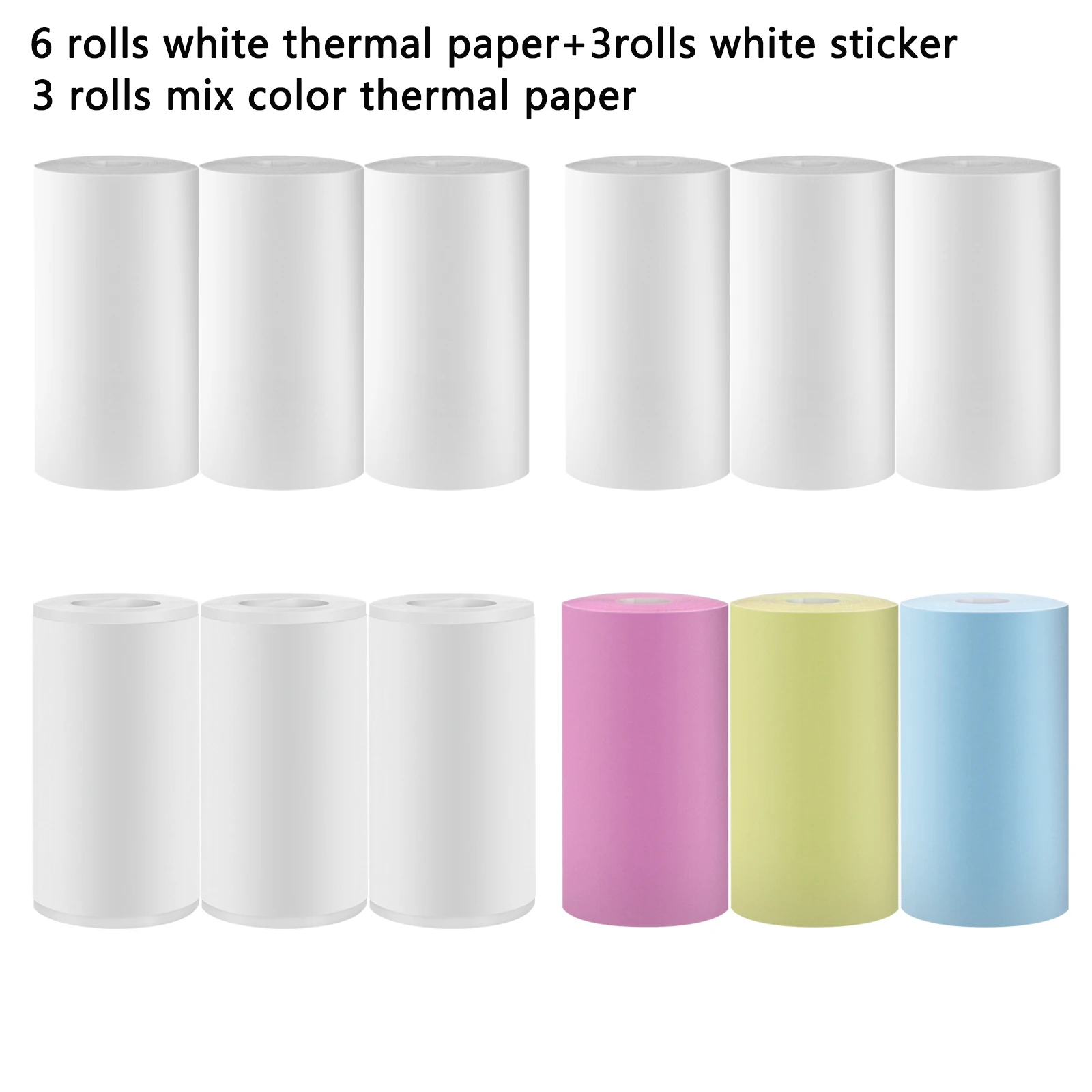 

Термобумага 57 мм белая 12 рулонов