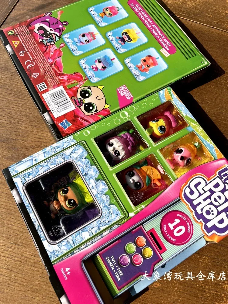 Фото Кукла Hasbro Littlest Pet Shop E5620 Kawaii Fruit Smoothie Shop, подарок, игрушка, модель, аниме-фигурки, коллекционные украшения №2