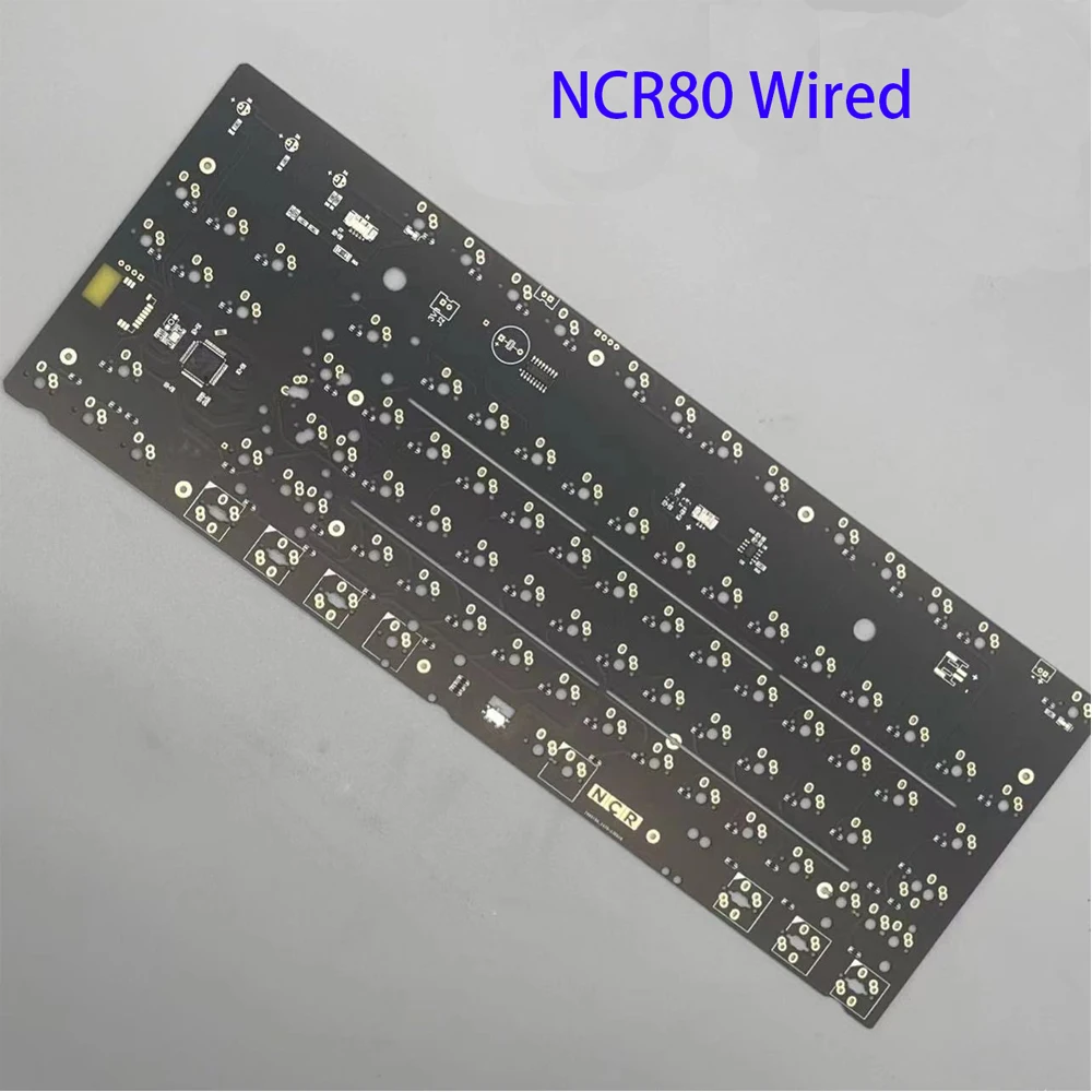 Проводная печатная плата NCR80 клавиатура MX с горячей заменой стандарта ANSI ISO, компоновка печатной платы QMK, флакон типа C