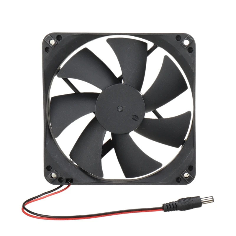 

10W 12V Solar Air Extractor, Solar Powered Mini Fan For Greenhouse, Dog, Chicken, House, Rv