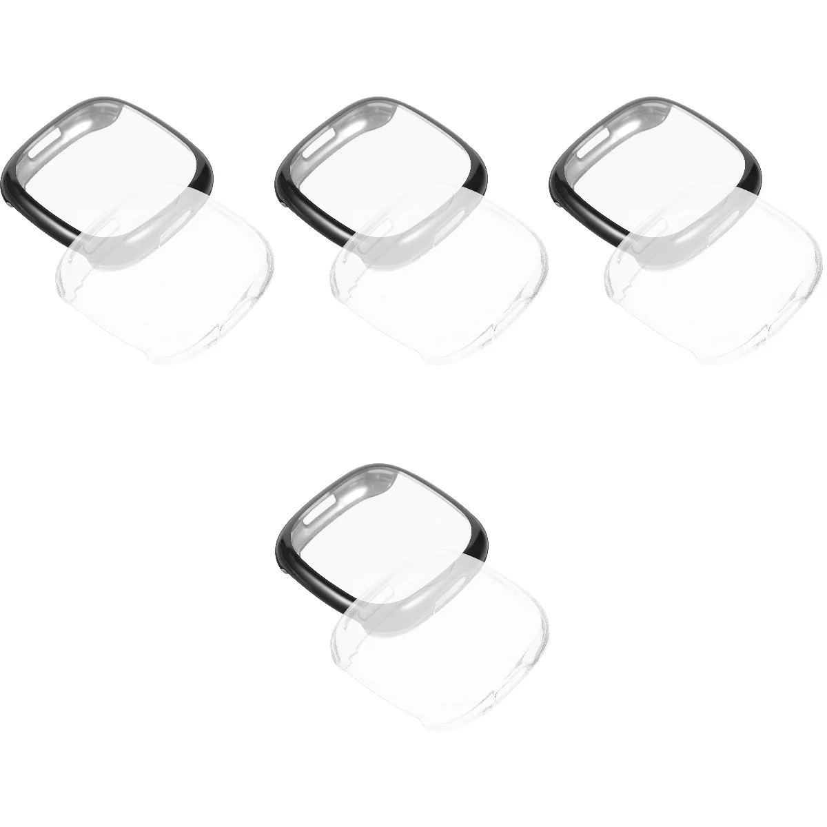 

8 pcs Watch Cover Watch Screen Protector Case Compatible for Fitbit Versa4