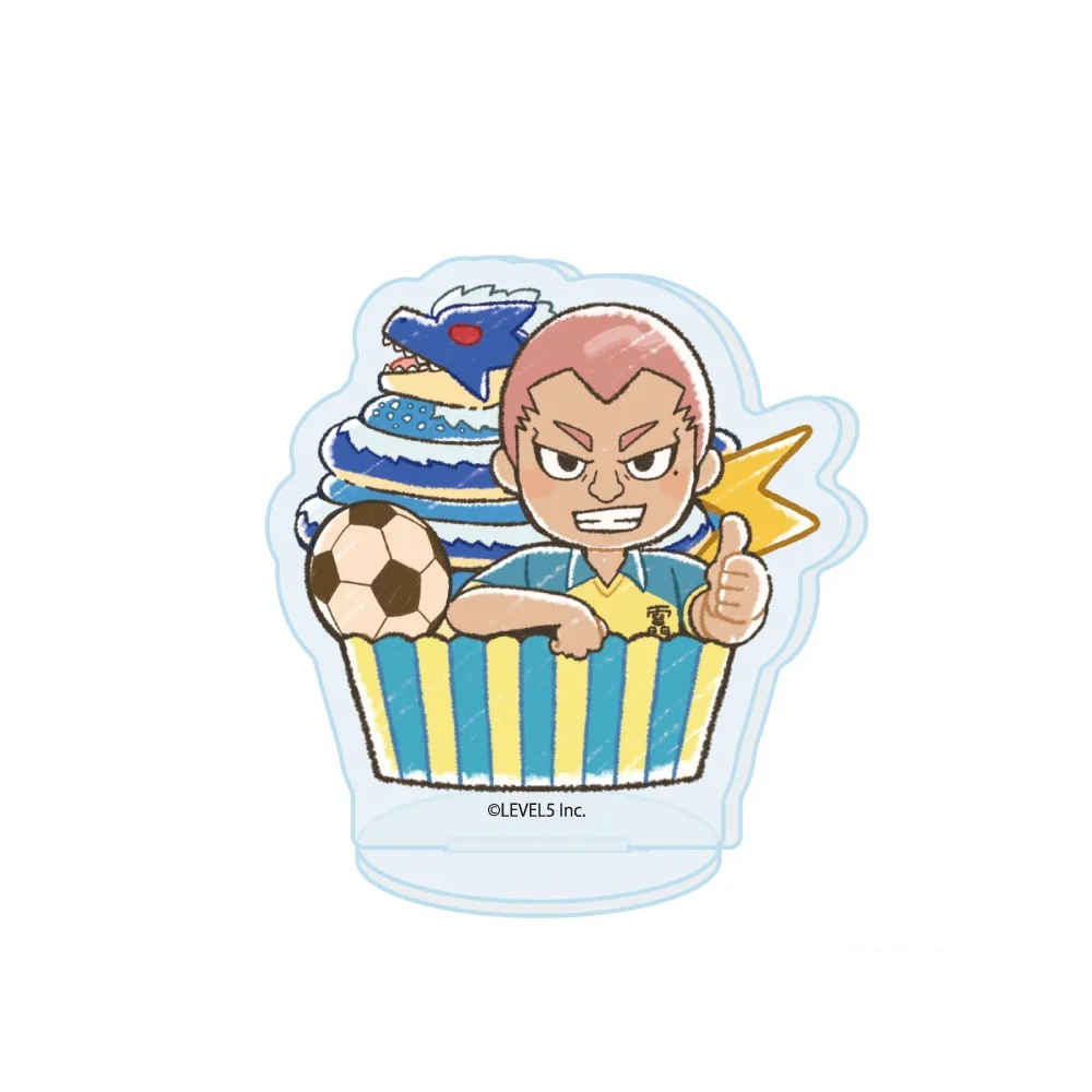 Акриловая подставка-брелок 10 см с персонажами аниме Inazuma Eleven: Эндо Мамору, Асюто, Инамори. Милая десертная версия. Модель для косплея, декор для стола, подарки. (art.: 3920db07b1d82) - 3920db07b1d82