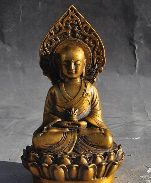 7 "тибетский буддизм Джосс Джозо Кsitigarbha Бодхисаттва Монах статуя бога Будды