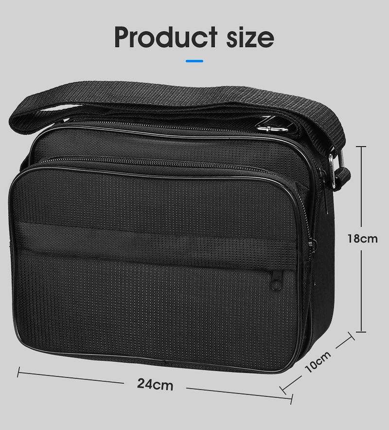 FTTH Optical fiber tool kit empty package Network tool bag Empty bag 24cm*10cm*18cm