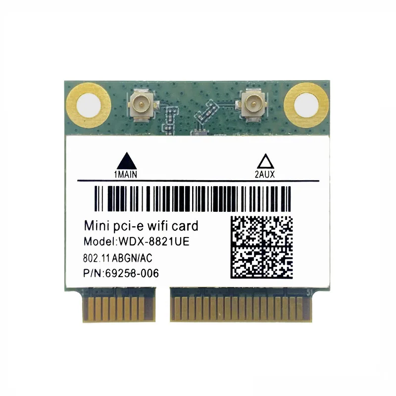 RTL8821CE 802.11AC Wi-Fi + BT 4 2 433 Мбит/с Bluetooth ГГц 5 Двухдиапазонная мини PCIe карта RTL8821 для DELL ACER
