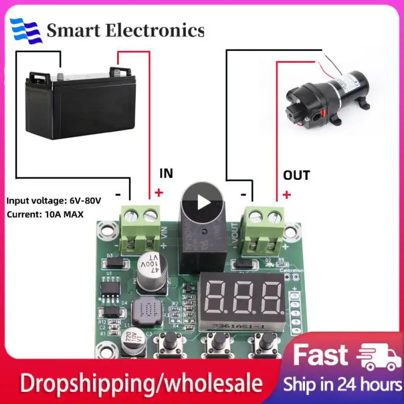 

Dc 12v-36v Charger Module Battery Protection Board Voltage Over Discharge Voltage Protection Module Board Precise Green