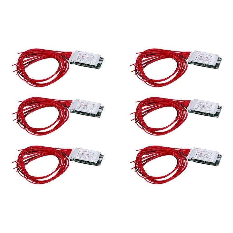 

Защитная плата для литий-ионного аккумулятора 6X 13S 48 в 15 А, печатная плата BMS с радиатором для электровелосипеда Escooter