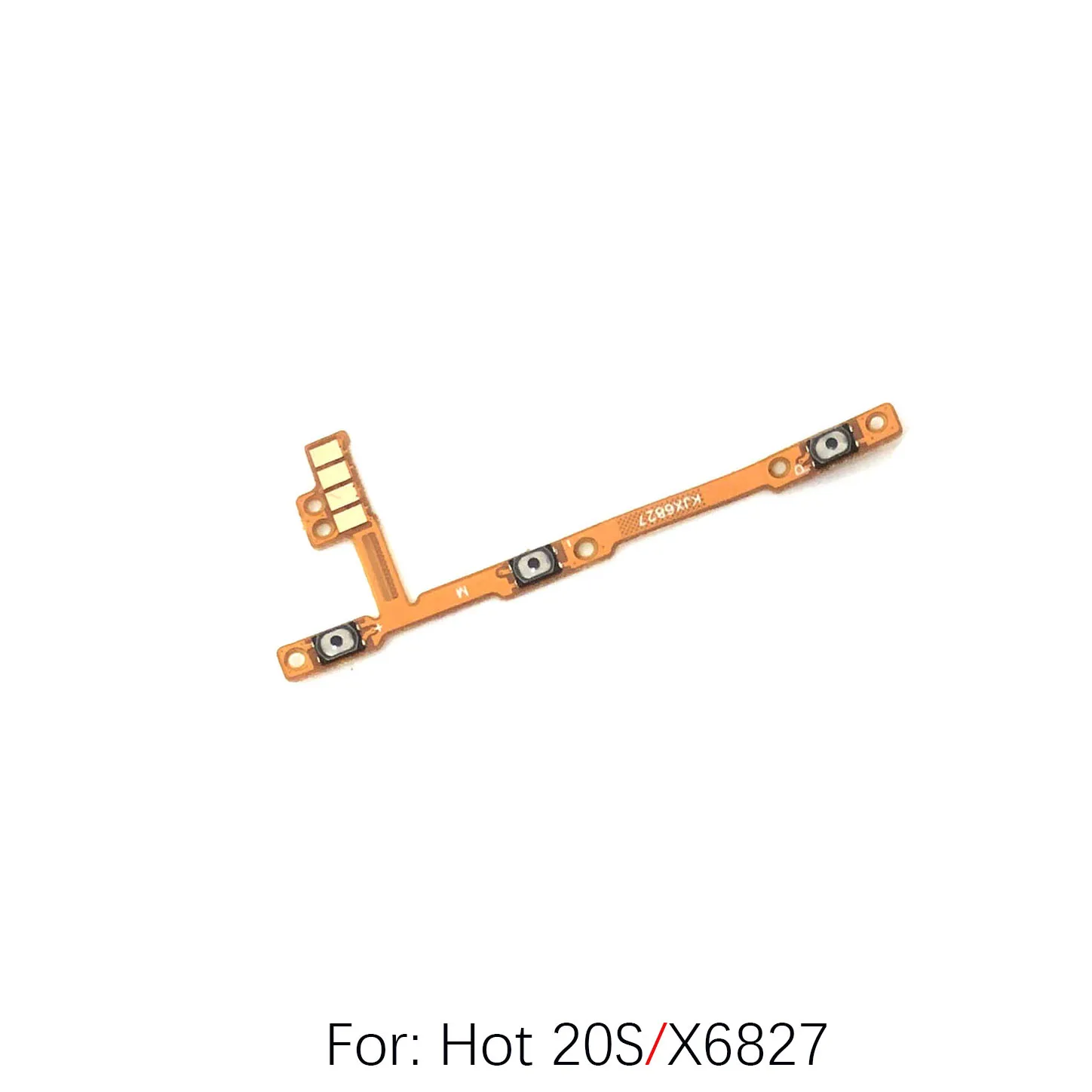 Гибкий кабель кнопки питания Voulme для infinix Hot 20 20Play Hot30 S3X ВЫКЛ Боковые клавиши X666B
