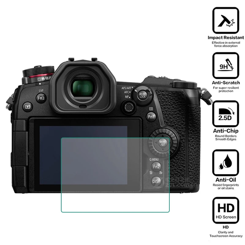 Защитная пленка из твердого закаленного стекла для Panasonic Lumix G9 Mark II G9II G9M2 защитная