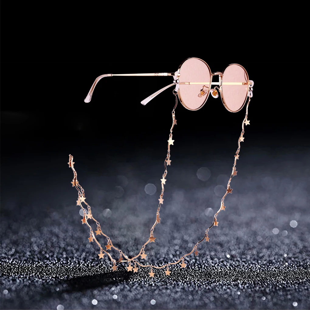 

Men Women Eyeglass Chain Anti-slip Cord Spectacles Glasses Hanging Holder Necklace Strap Lanyard