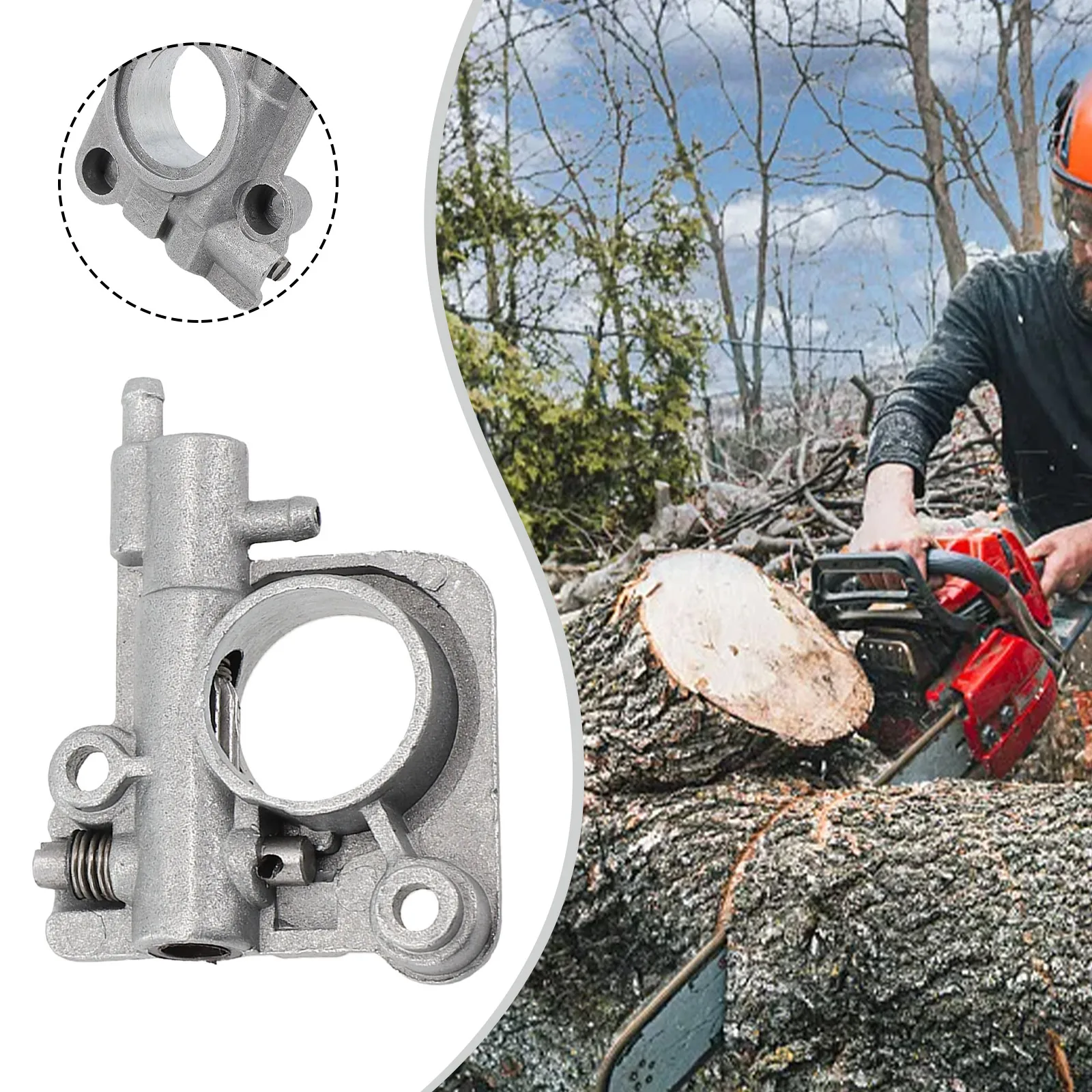 Масляный насос CS350 и червяк для ECHO CS260 CS270 CS271 CS280 CS320 CS351 CS355T CS2600 Насос наружного