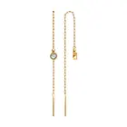 Серьги SOKOLOV из золота с фианитами, Золото, 585, Женские, Серьги 2022 тренд, Оригинальная продукция