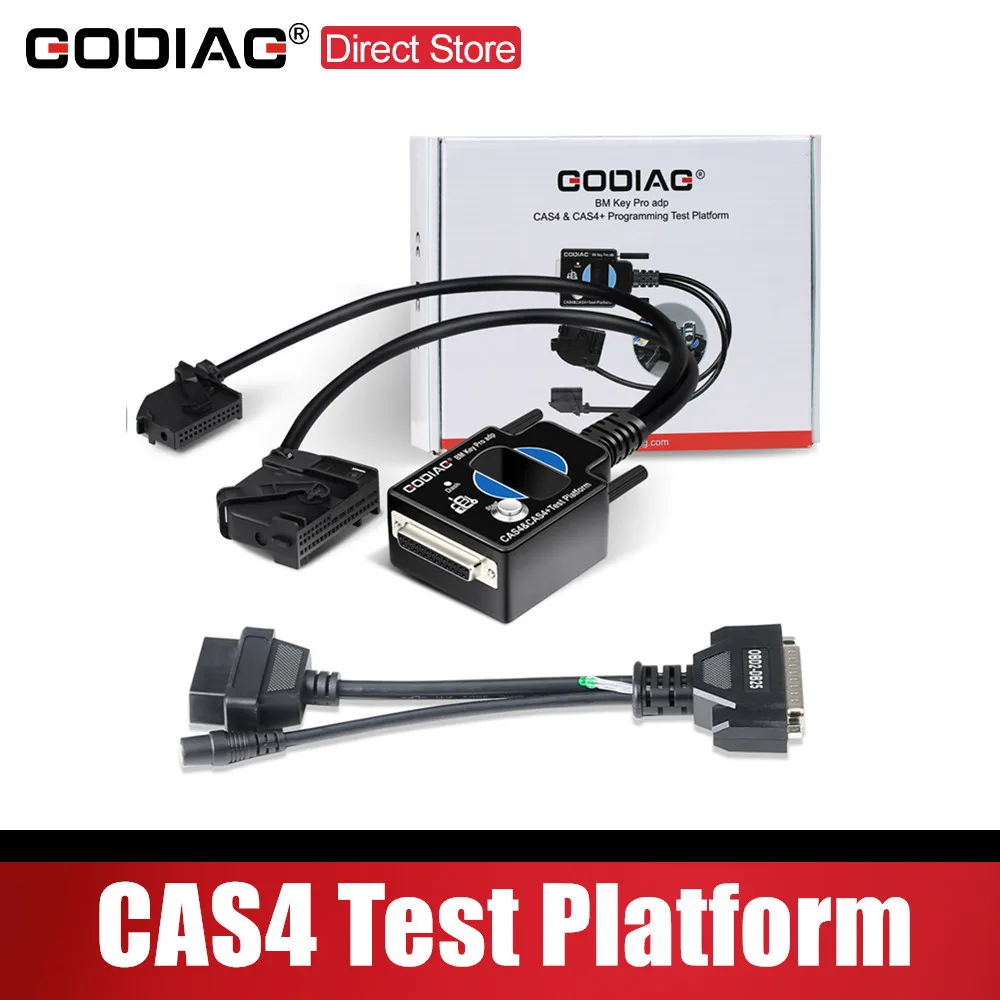 

Тестовая платформа GODIAG для BMW CAS4/CAS4 +, поддержка программирования ключей/все потерянные клавиши/добавьте новый ключ