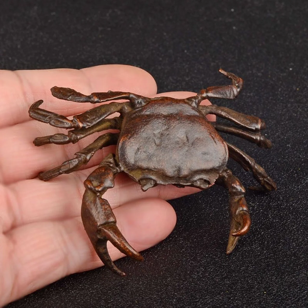 

Маленькая медная статуэтка краба PangXie 43 мм