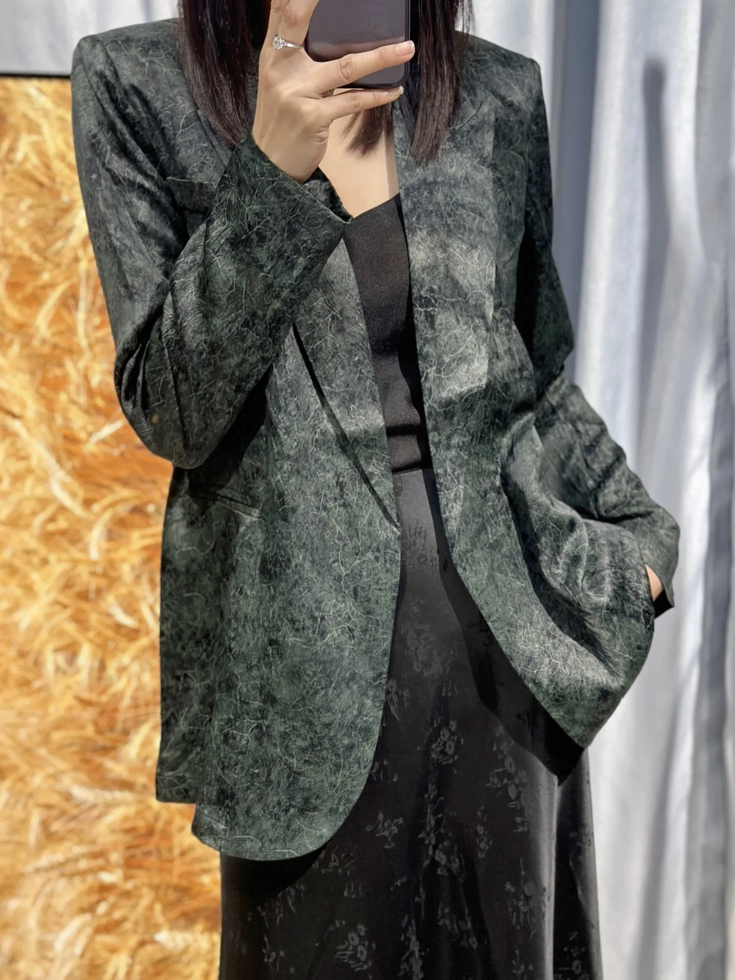 

2023 Spring/Summer Fashion New Women's Clothing Loose suit jacket 0814