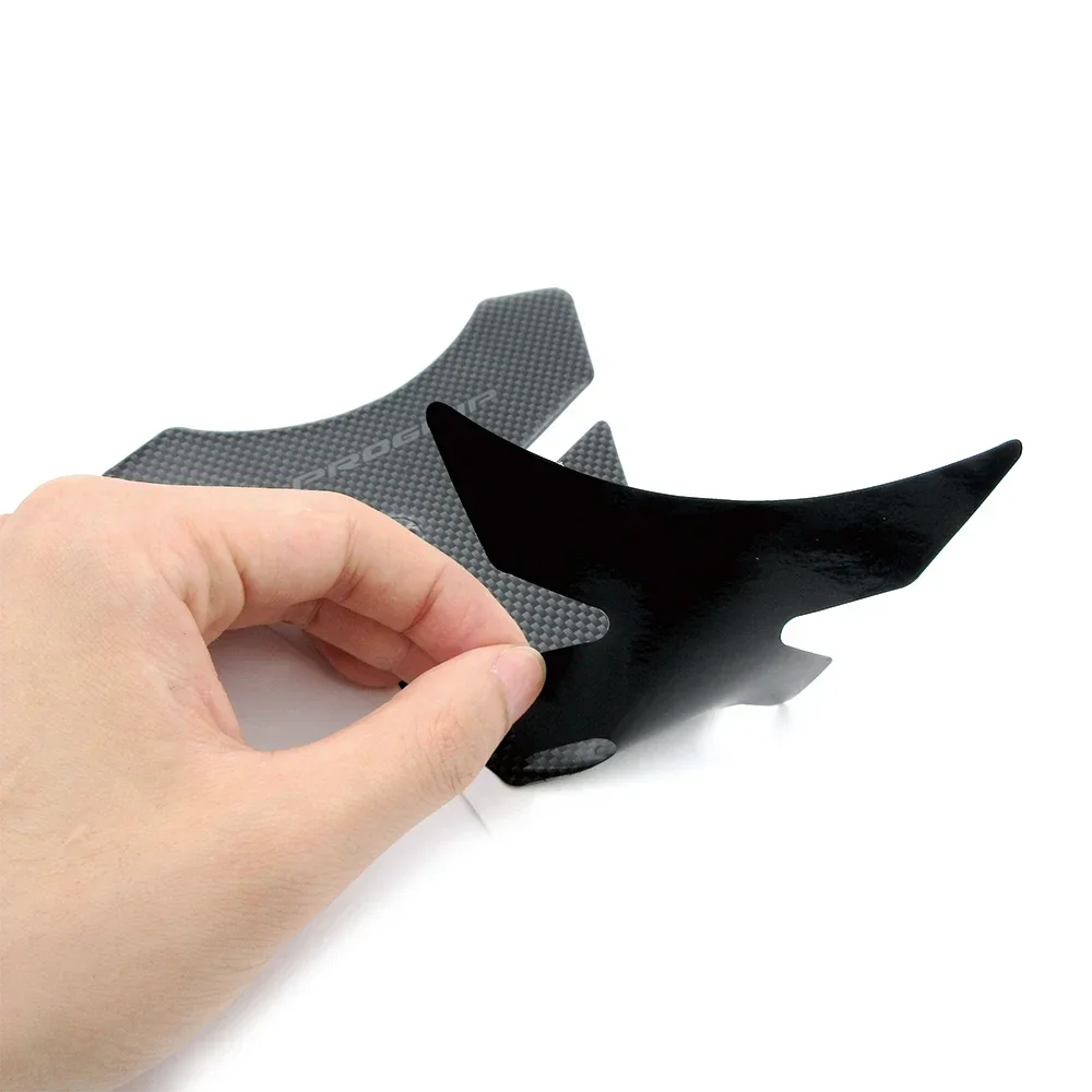 Углеродное волокно крышка топливного газа мотоцикла защитная накладка на бак