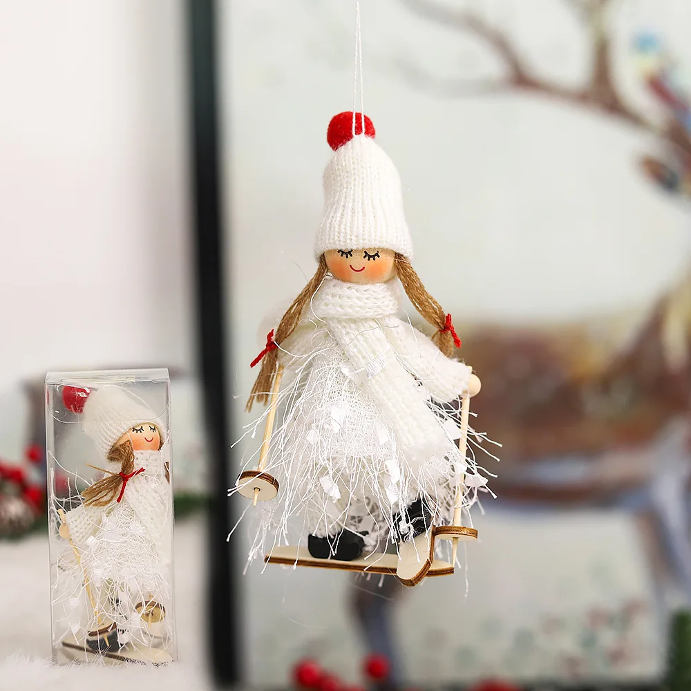 

2022 New Year Gift Cute Christmas Angel Doll Xmas Tree Ornament Noel Deco Christmas Decoration for Home Natal 2023 Navidad Decor