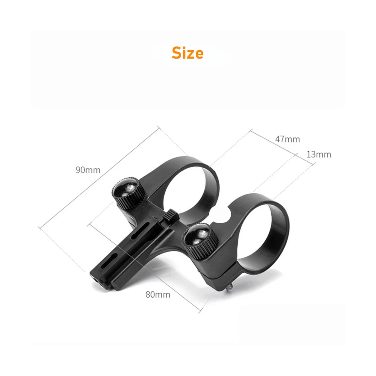 

Подставка для велосипедной фары с двумя отверстиями