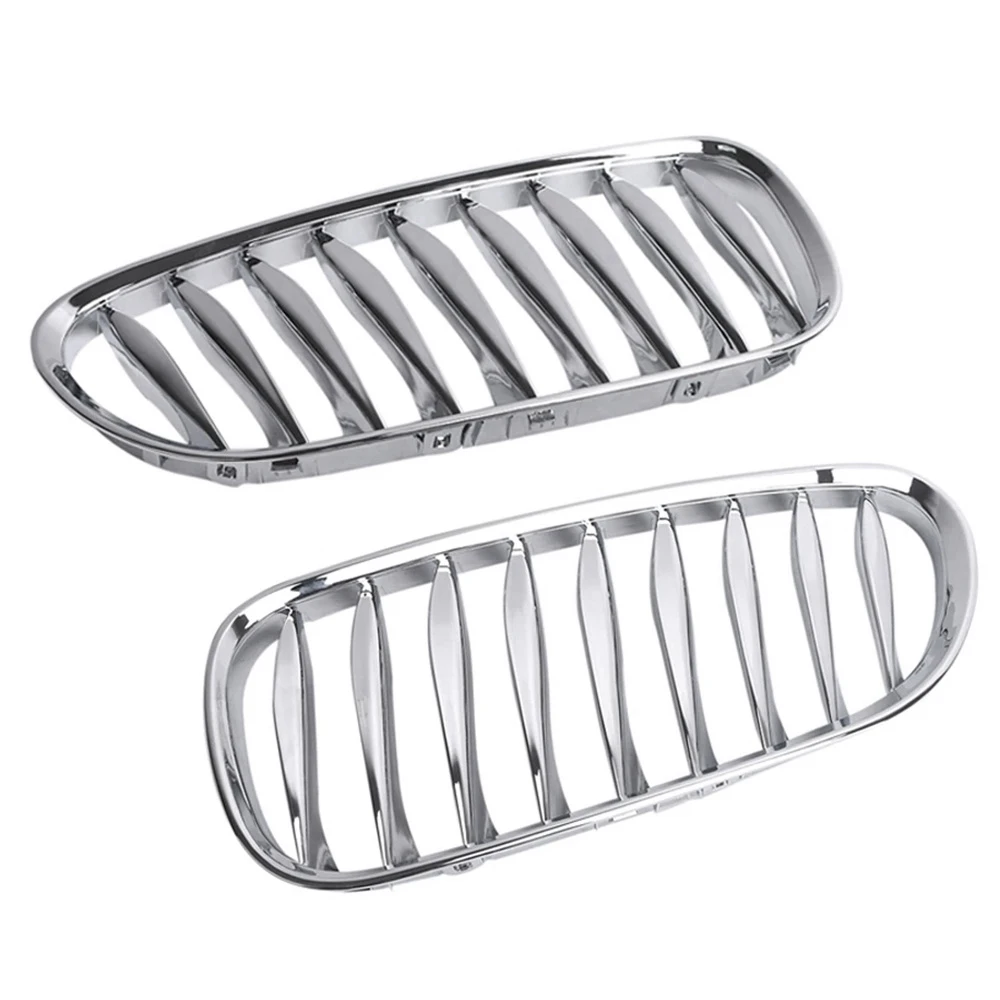 Передняя решетка для ограждения ABS Chrome для-BMW Z4 E85 E86 2003-2009 51117117757 51117117758
