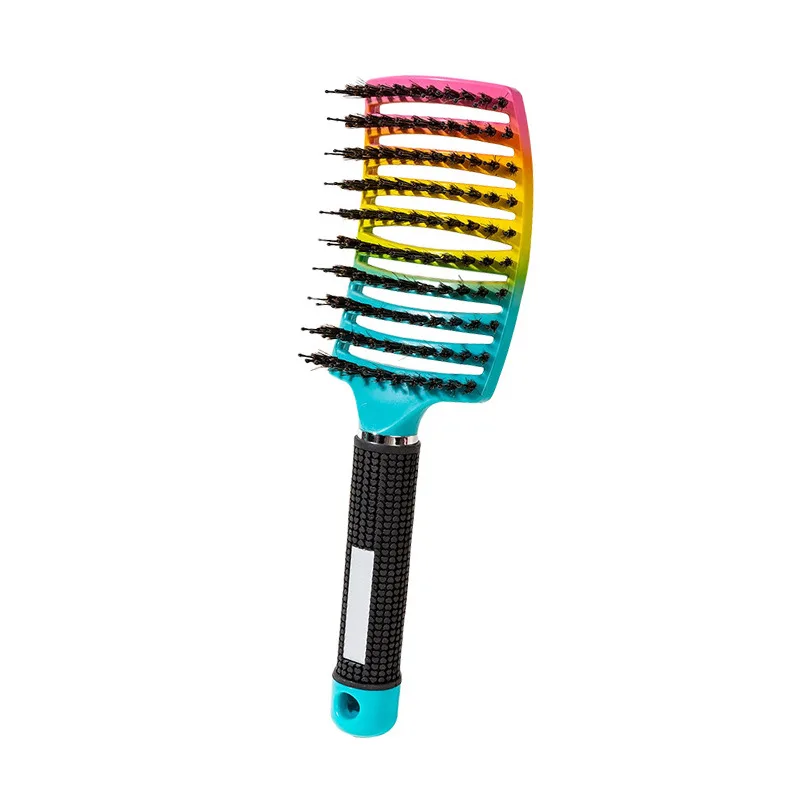 

Detangle Hairbrush Women Hair Brush Massage Comb Anti Klit Brushy Haarborstel Scalp Curly Combing brushes Hairdressing Tools