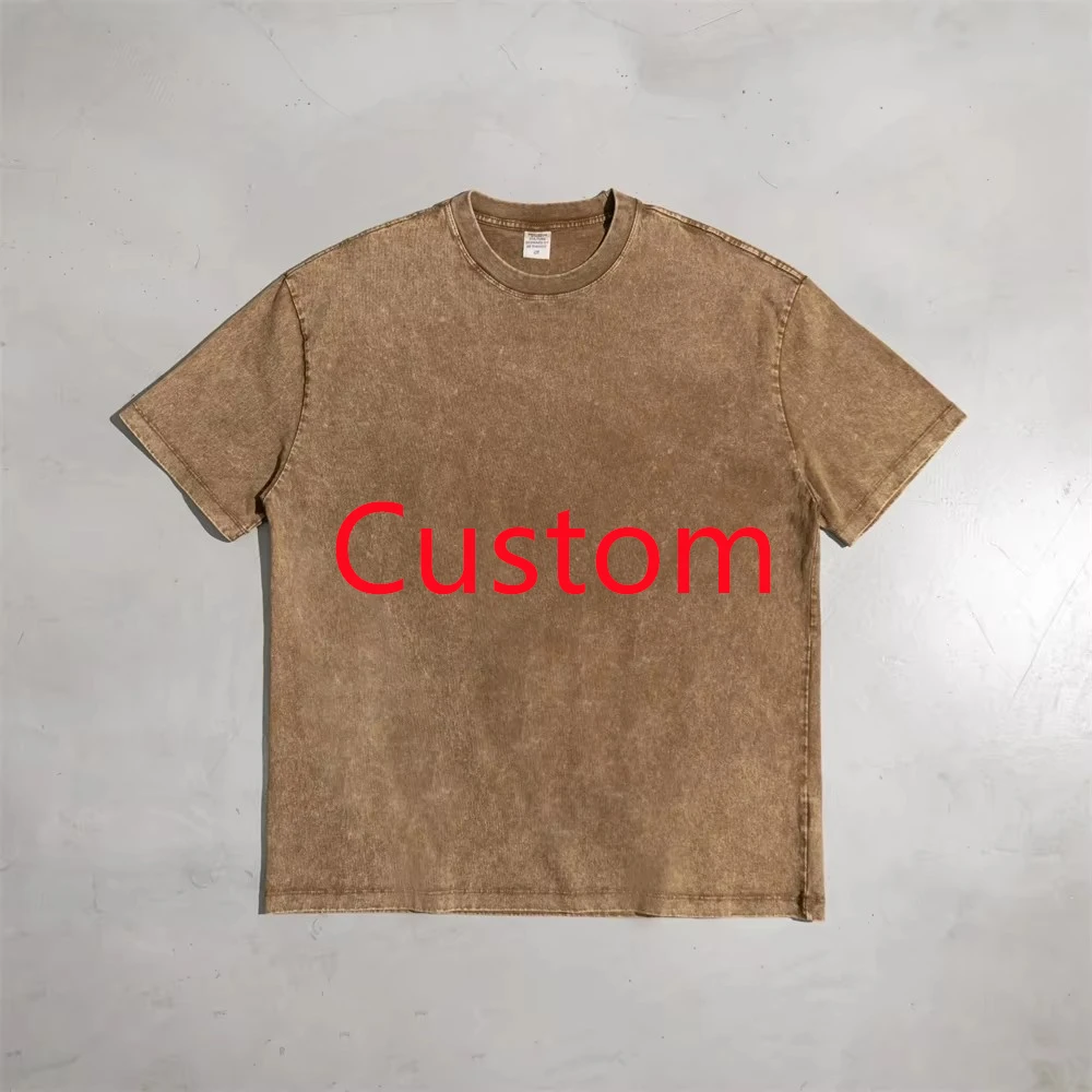 Винтажные потертые рубашки на заказ новинка Стильная мужская одежда высокого