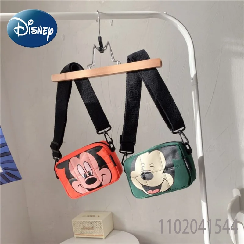 Disney Mickey Mouse Mini Small Treasure for Children 2022 New Fashion Versatile Single Shoulder Crossbody Bag Nylon Cute Casual