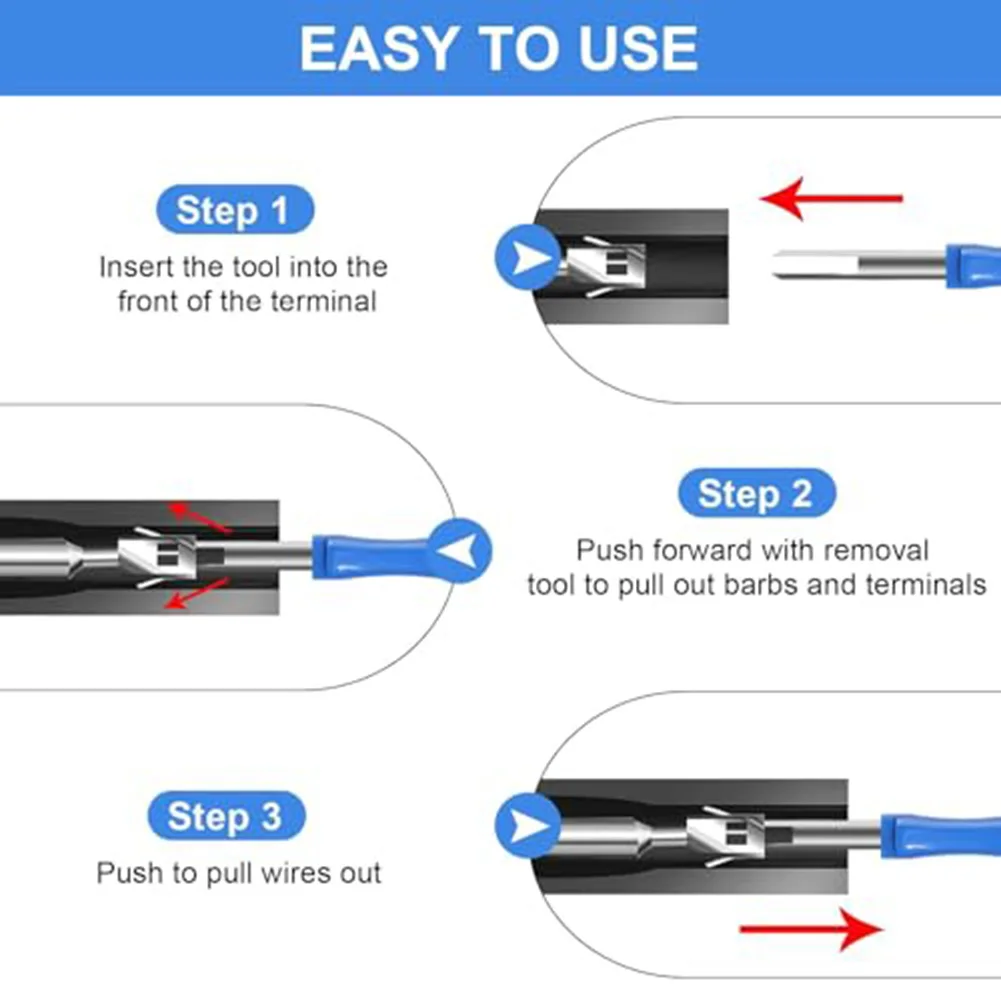 30 шт. набор инструментов для удаления клемм с коробкой инструмент депиляции