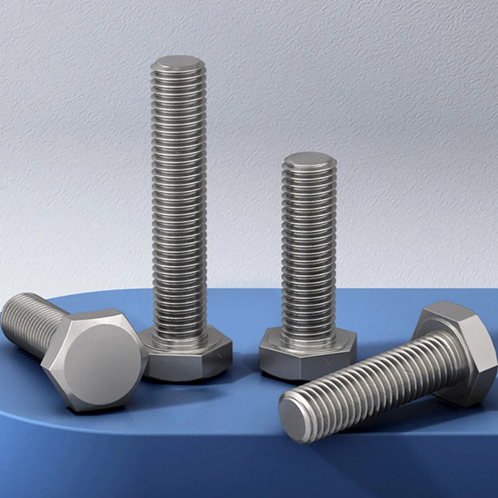 

M12 1pcs Fine Thread Hexagon Head Screws Bolts - A2 304 Stainless Steel