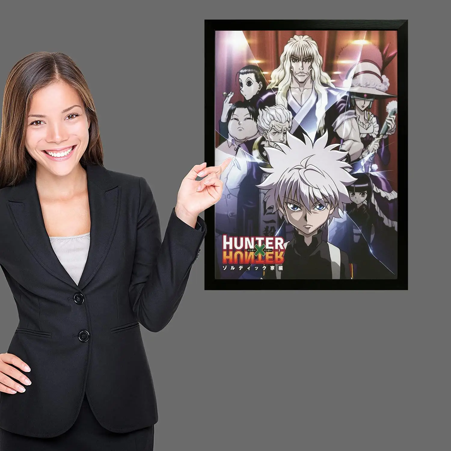 Hunter X Hisoka Morou холст художественный постер настенная художественная картина с