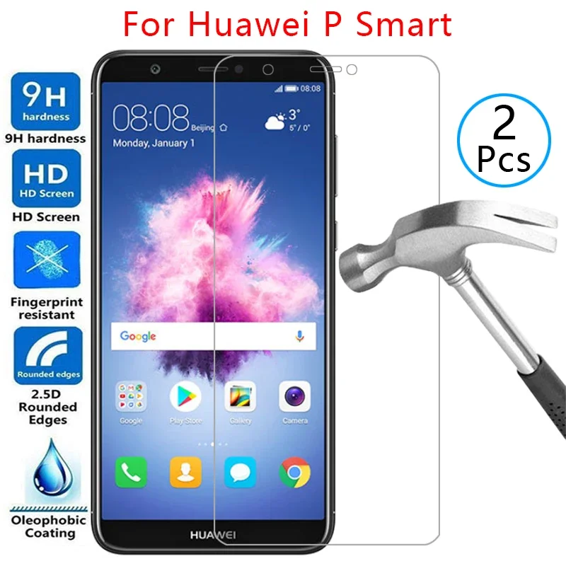 Закаленное стекло для защиты экрана huawei p smart чехол psmart smar smat samrt защитный телефона