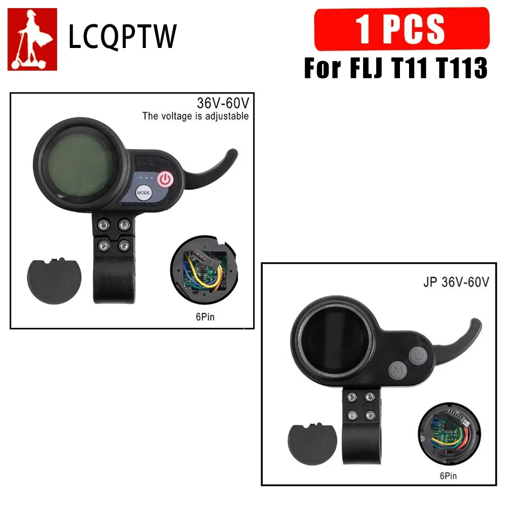 Контроллер электродвигателя для FLJ T11 T113 36 в 48 52 60 ЖК-дисплей дроссельная заслонка