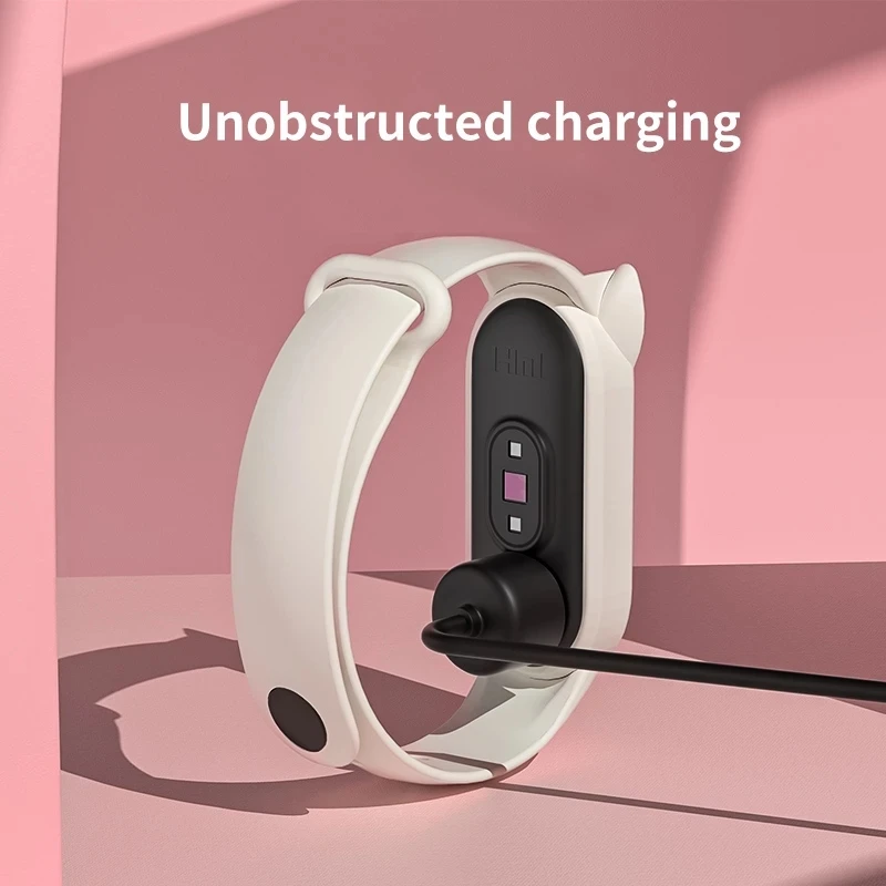 Фото Милый ремешок для Xiaomi Mi Band 6 5 4 3 силиконовый ремешок на запястье с мультяшными кошачьими ушками наушники модный браслет для MiBand 6 Miband 5 №3