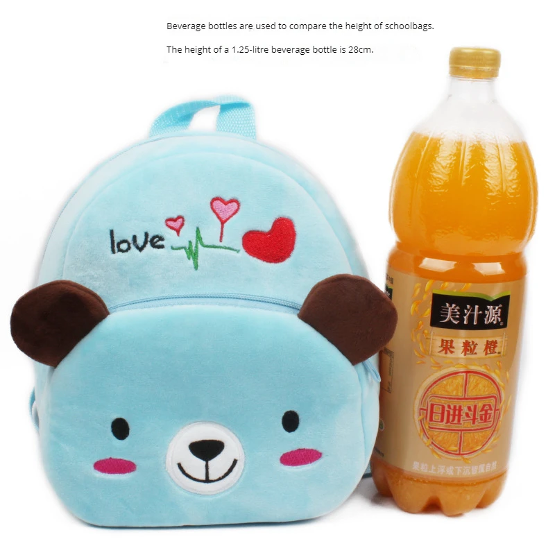 New Baby Backpack 1 To 2 Years Girl Boy Bag Infant Children Kindergarten Bag Plush Toy Cartoon Anime Child Preschool Backpack