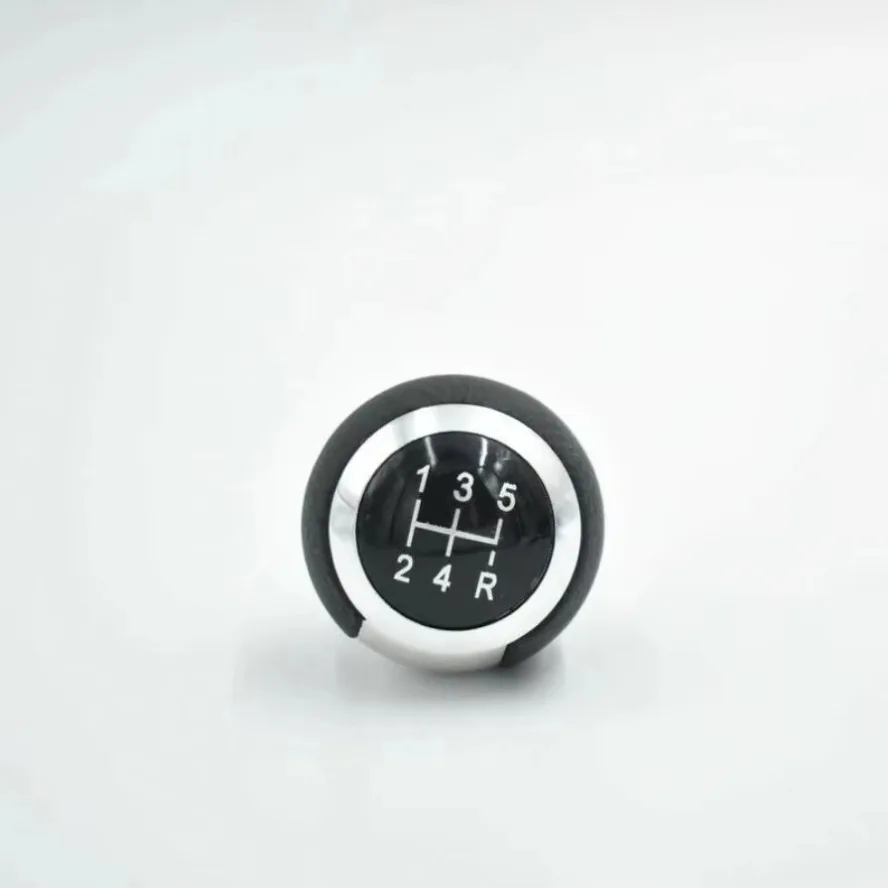 5-скоростной кожаный круглый шар универсальная автомобильная ручка переключения