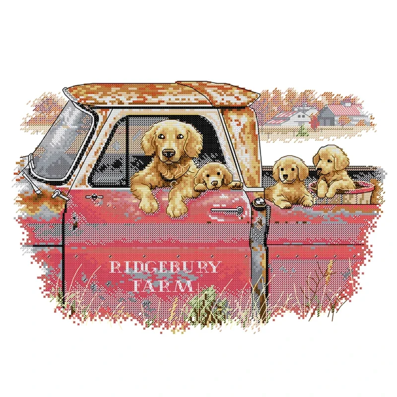 Набор для вышивки крестиком Joy Sunday 11CT 14CT