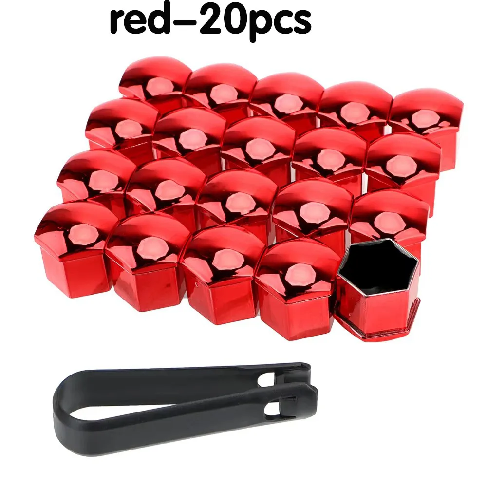 

20/40 Шт. Защитные Колпачки Для Колесных Гаек, Антикоррозийные Колпаки На Ступицы Колес