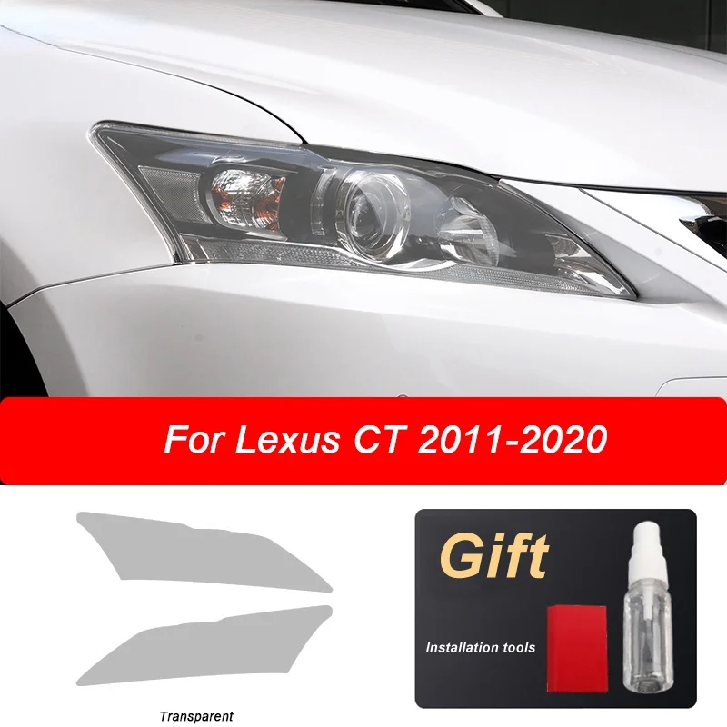

2 шт., защитная пленка для автомобильных фар Lexus CT CT200h 2011-2020