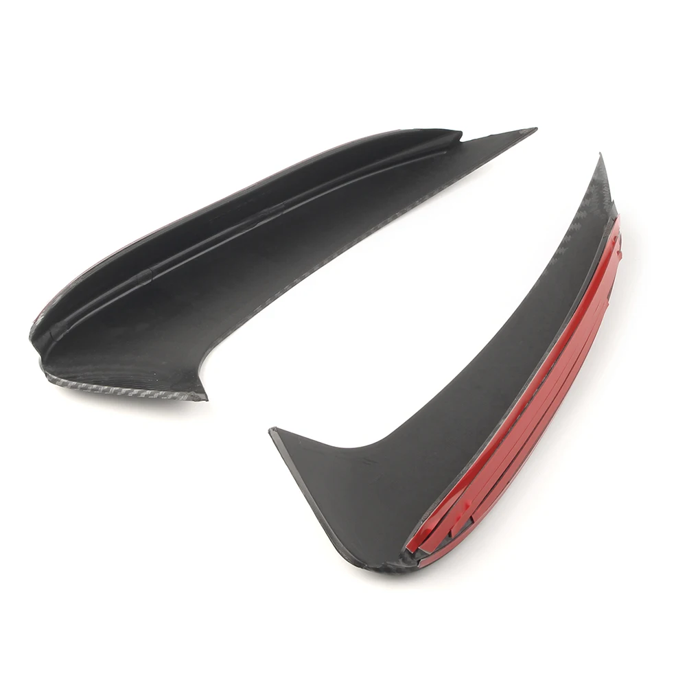 Автомобильный Стайлинг из углеродного волокна задний бампер разветвители