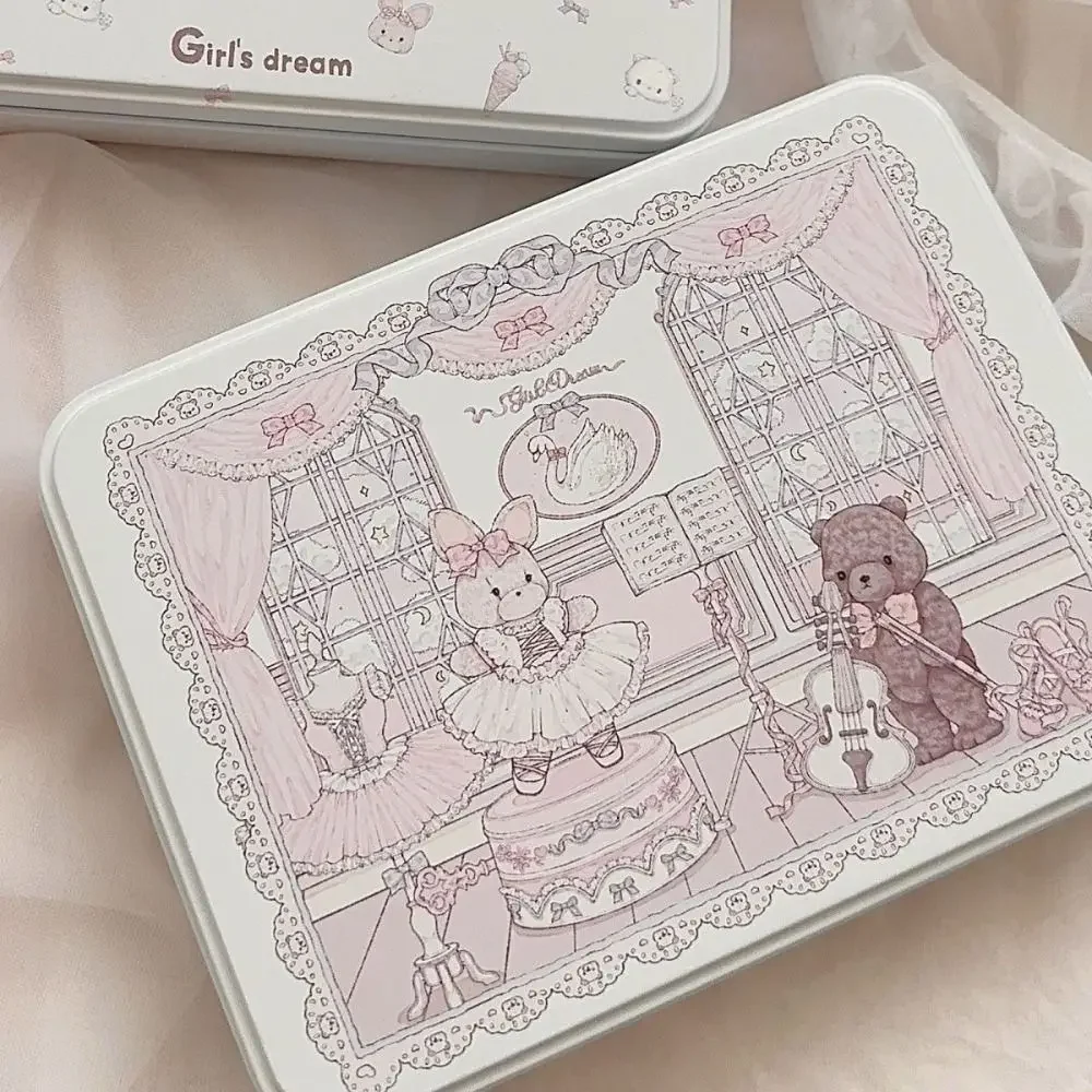 

Мультяшный металлический ящик для хранения