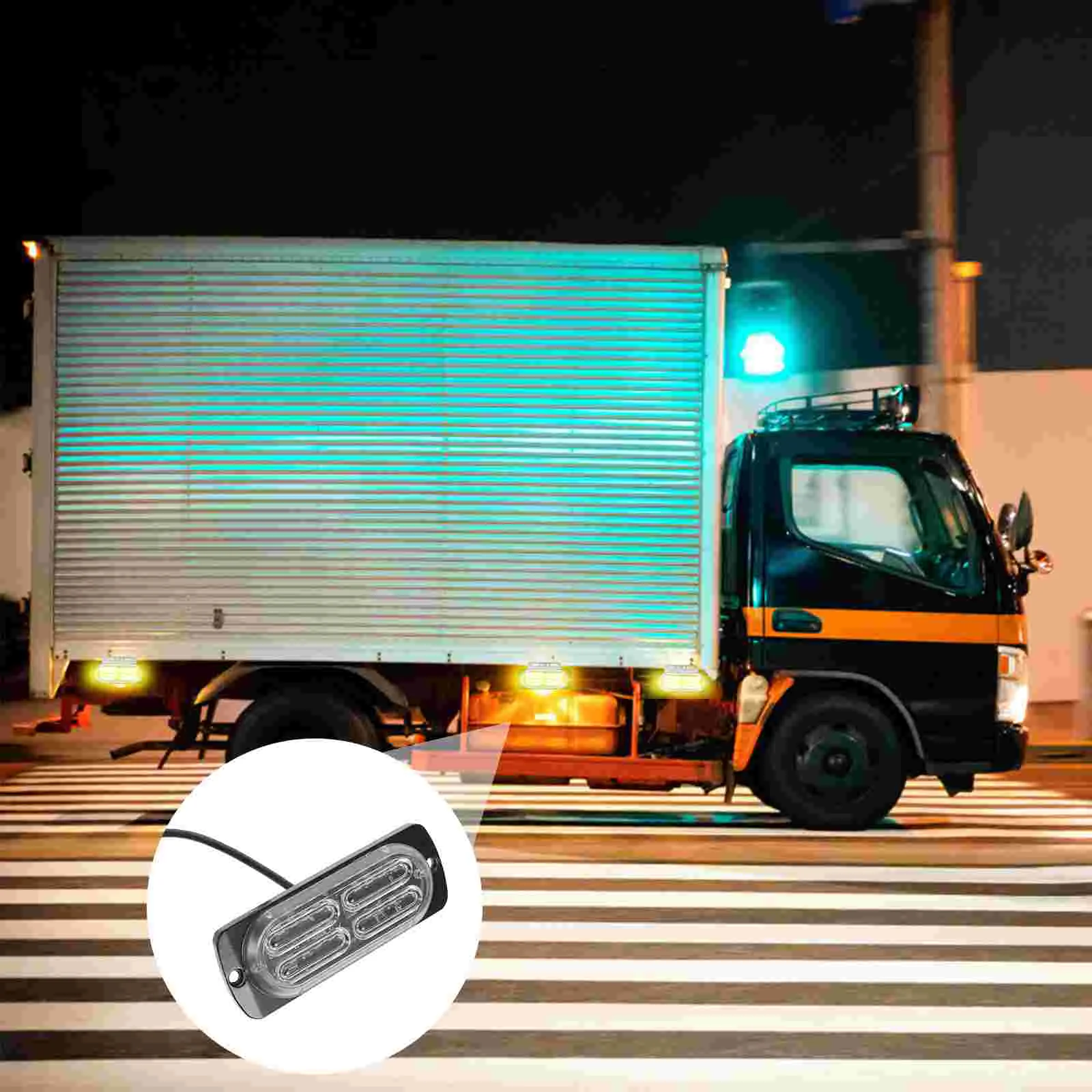 

Lightsstrobe Light Car Emergency Vehicles Trucks Flashing Beacon Warning Safety Rotating Led Hazard Wireless Solar Vehicle Lamp