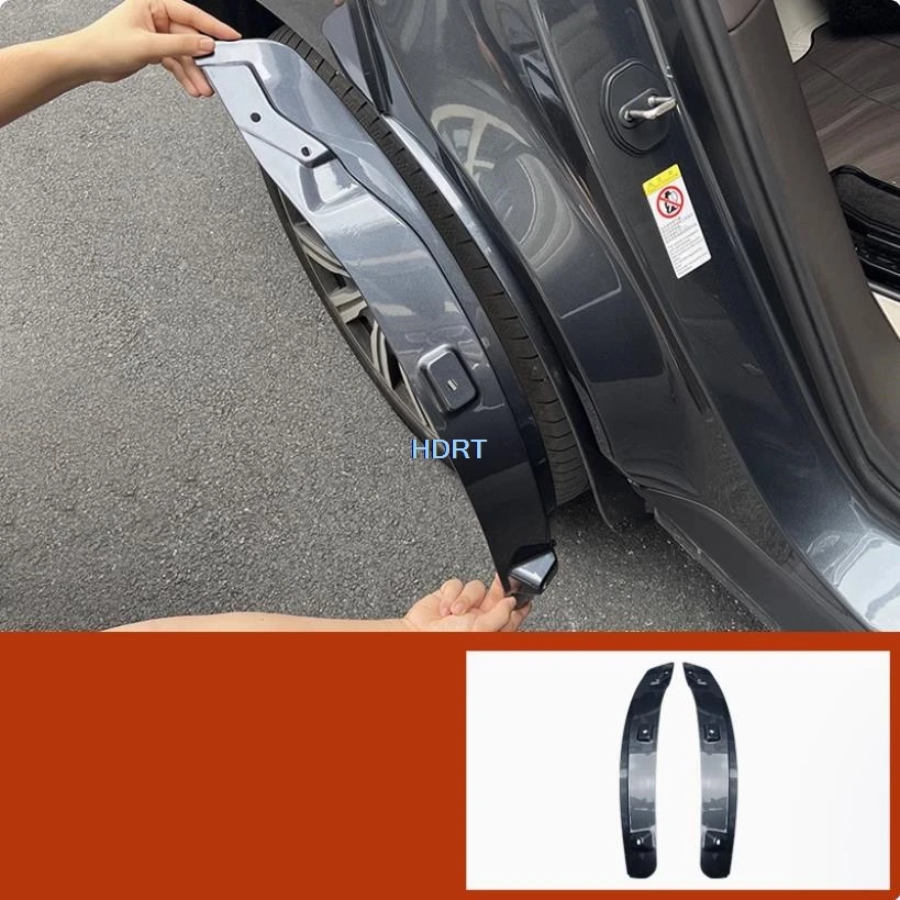 

Для BYD Denza N9 2025 + Стайлинг автомобиля, внутренняя подкладка, брызговик, крышка заднего колеса, крыло, дверь, брызговик, аксессуары