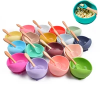 c2 baby silicone bowl suction bowls waterproof tableware for kids feeding bowl spoon children dishes kitchenware infant plates