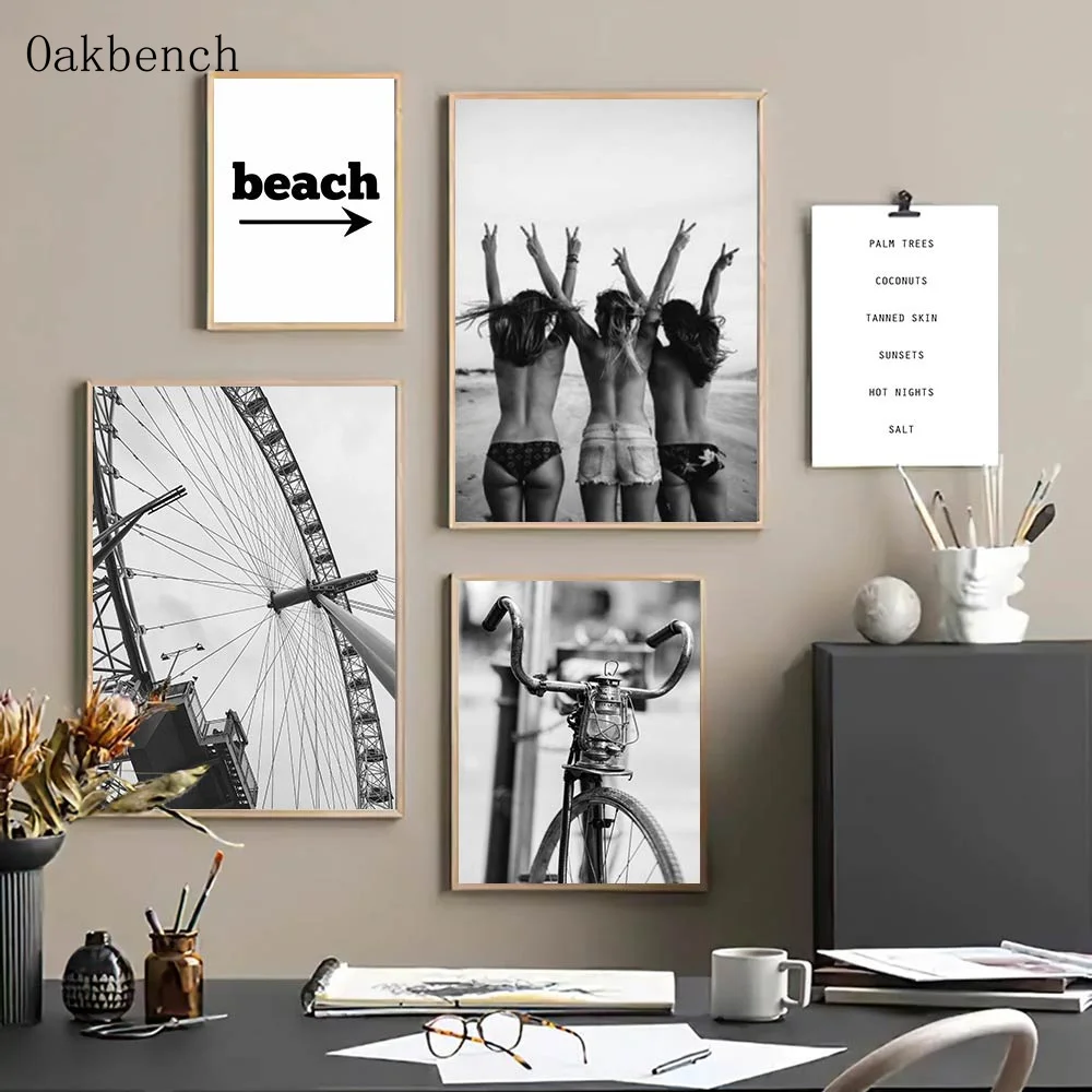 Картина на холсте в скандинавском стиле