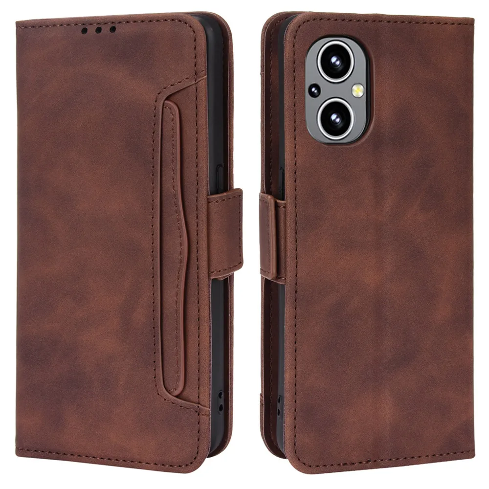 

For OPPO Reno 7 Z 5G Luxury Case Texture Leather Card Slot Removable Wallet Funda Reno 7 Lite Case Reno7 Pro 7Z Phone Flip Cover