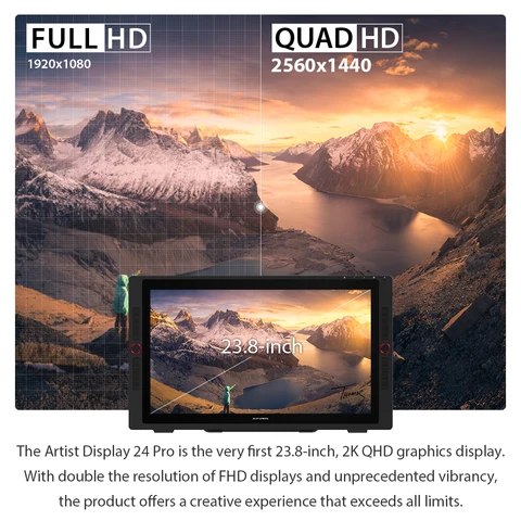 XP-Pen Artist 24 Pro графический планшет с пером